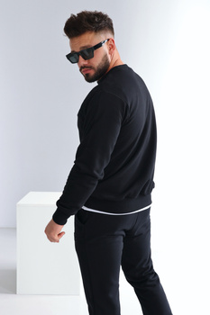 Bluza męska BG Basic | czarny-czarny