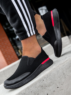 Męskie buty sportowe czarne YH100A