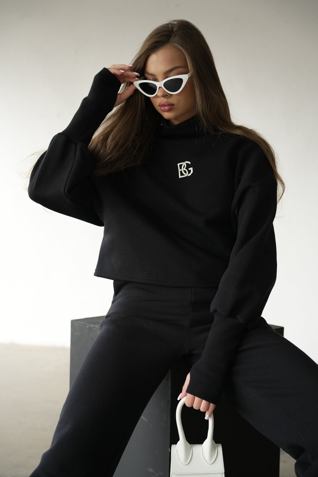 DRES DAMSKI BG SIREN | CZARNY