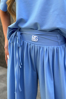 SPODNIE DAMSKIE BG MORNING | NIEBIESKI