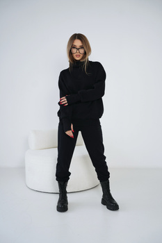 Bluza damska BG Say yes | czarny