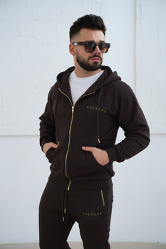 Bluza męska BG Far | gorzka czekolada