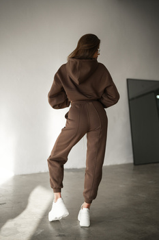 DRES DAMSKI BG FLOW | CZEKOLADOWY