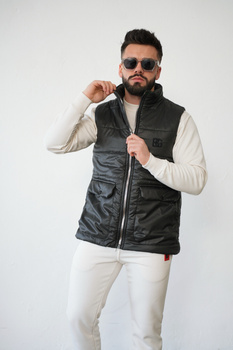 Kamizelka męska BG Kioto | czarny