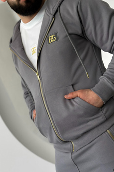 BLUZA MĘSKA BG SLAP | SZARY