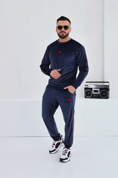 Dres męski BG Aero | granat