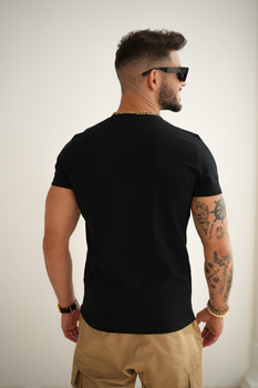 T-SHIRT MĘSKI BG SMART | CZARNY