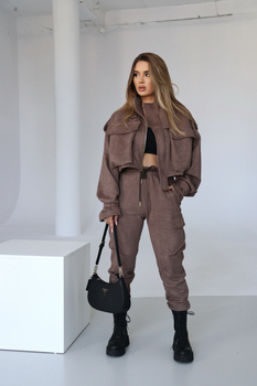 Kurtka damska BG Military | cappuccino