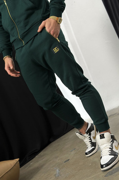 SPODNIE MĘSKIE BG VINCE | CIEMNA ZIELEŃ