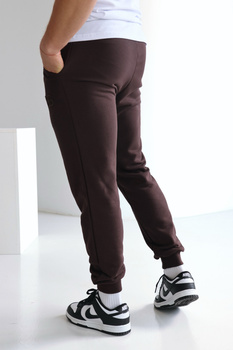 Spodnie męskie BG Brand | gorzka czekolada