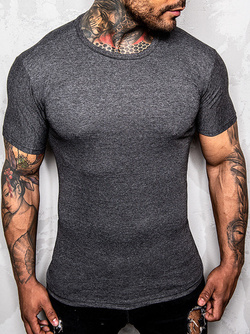 Męski t-shirt grafitowy TSK9