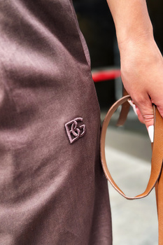 SPODNIE DAMSKIE BG FREE | CZEKOLADOWY