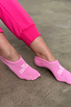 SKARPETY - STOPKI BG MICRO | RÓŻ