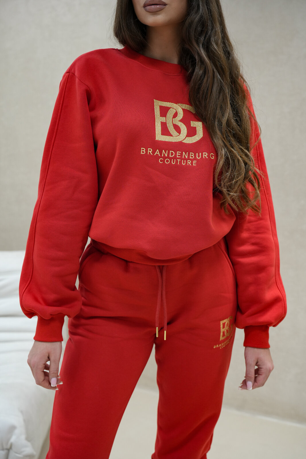 DRES DAMSKI BG CINAMOON | CZERWONY