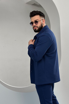 KOSZULA MĘSKA BG LOOP | GRANAT