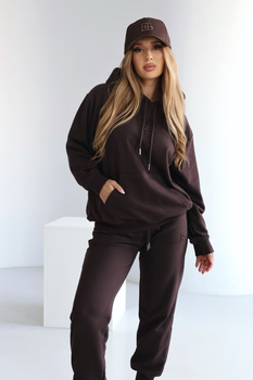 Bluza damska BG Kangoo | gorzka czekolada