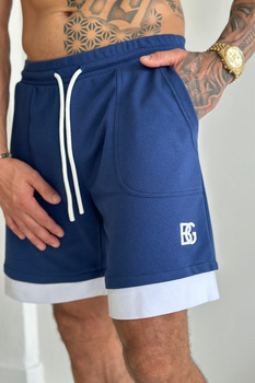 SZORTY MĘSKIE BG BEACH | GRANATOWY