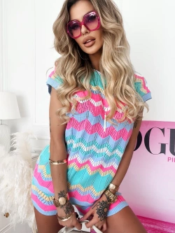 Szorty sweterkowe Gina multikolor