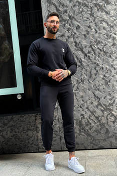 Bluza męska BG Basic | czarny