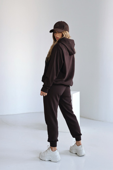 Bluza damska BG Kangoo | gorzka czekolada