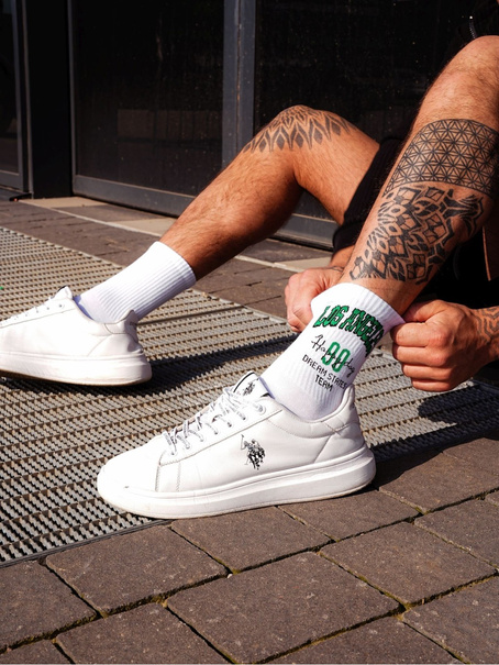 Skarpety GO LOS ANGELES 0095.010, Kolor Biały, Rozmiar 41-43