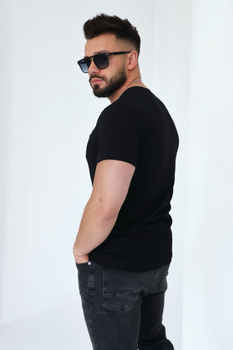 T-Shirt męski BG Volta | czarny