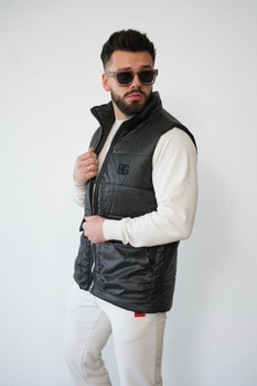 Kamizelka męska BG Kioto | czarny