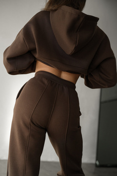 DRES DAMSKI BG FLOW | CZEKOLADOWY