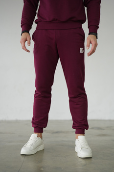 SPODNIE MĘSKIE BG BRAND | BORDOWY