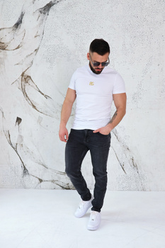 T-Shirt męski BG Pray | biały