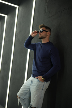 SWETER MĘSKI BG FIGHT | GRANAT