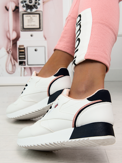 Damskie buty sportowe białe BK938-6B