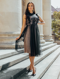 Sukienka czarna 20178C