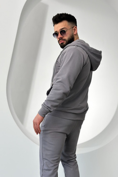 BLUZA MĘSKA BG SLAP | SZARY