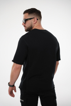 T-SHIRT MĘSKI BG BRANDENBURG LAMAR | CZARNY