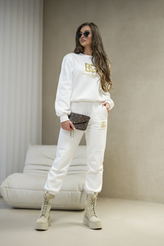 DRES DAMSKI BG CINAMOON | BIAŁY