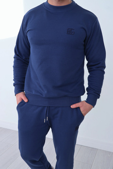 Spodnie męskie BG Brand | granat