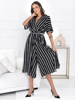 Kombinezon z szerokimi nogawkami Elena