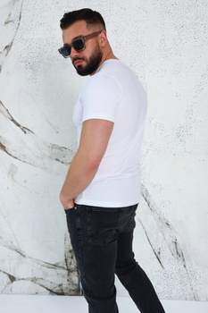 T-Shirt męski BG Bond | biały