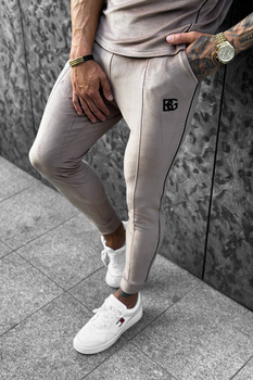 SPODNIE MĘSKIE BG ANTONIO | BEŻ