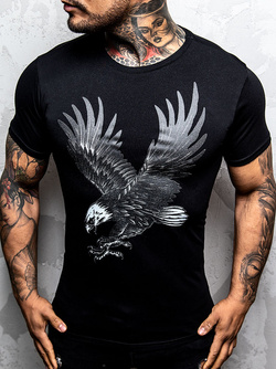 Męski t-shirt z nadrukiem TS202