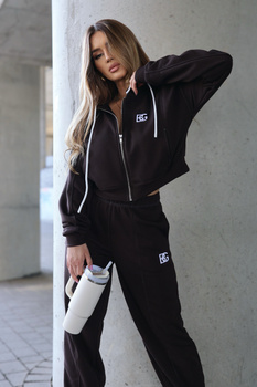 Spodnie damskie BG Bananas | gorzka czekolada