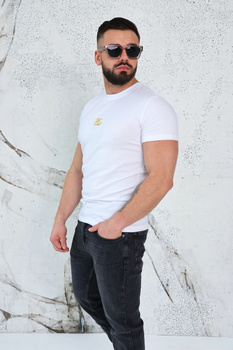 T-Shirt męski BG Pray | biały