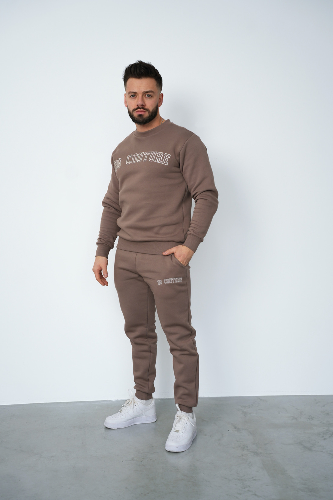 Dres męski BG Maniac | cappuccino