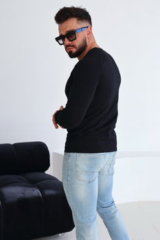 T-Shirt longsleeve męski BG Trust | czarny