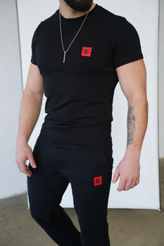 T-Shirt męski BG Klaus | czarny