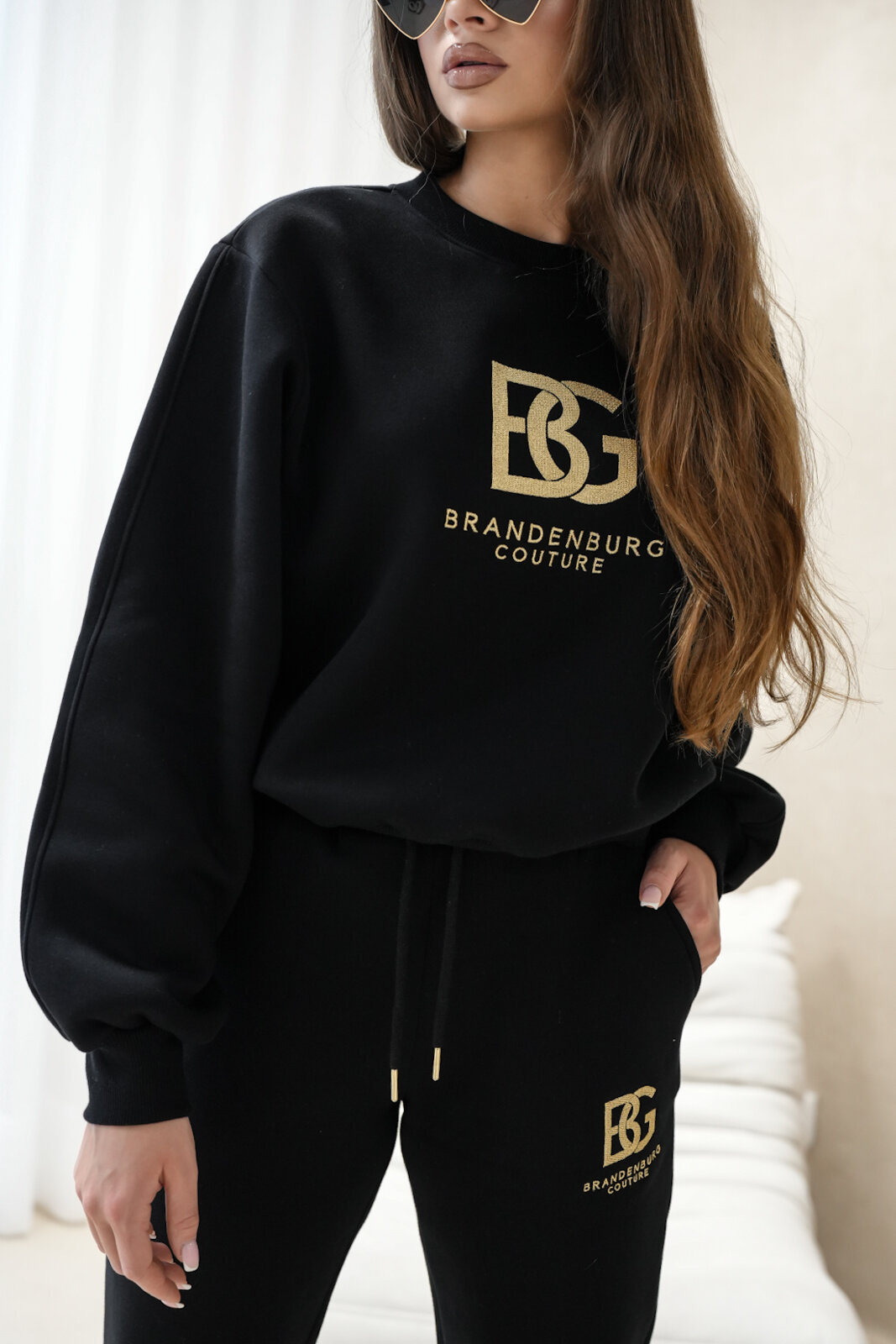 DRES DAMSKI BG CINAMOON | CZARNY