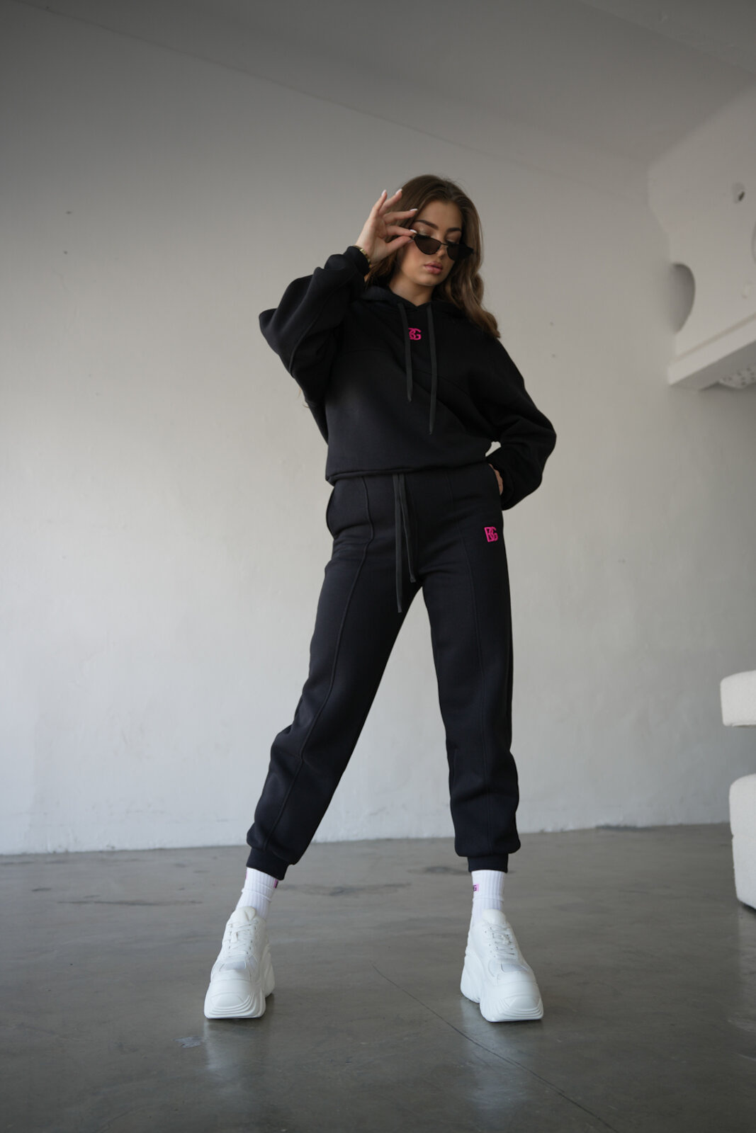 DRES DAMSKI BG FLOW | CZARNY