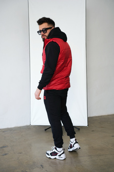 Kamizelka męska BG Kioto | czerwony