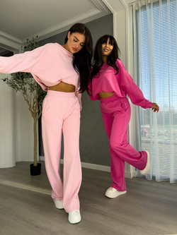 Komplet SYDNEY - mocny róż